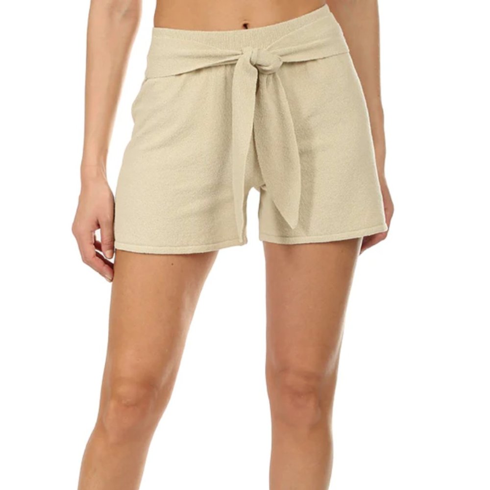 Nanushka Terry Knit Shorts with Tie Waist Never Been Worn Size XS